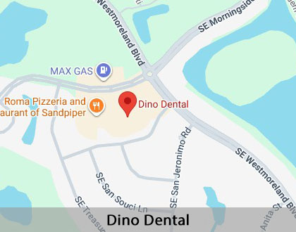 Map image for Options for Replacing Missing Teeth in Port Saint Lucie, FL
